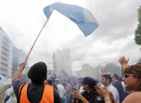 馬島戰役失敗后的阿根廷反政府示威活動