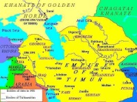 滅亡西察合台和伊爾汗國的帖木兒帝國