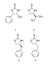 幾種常見的噁唑烷酮手性輔助劑