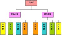 典型職能型組織架構圖
