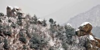 商山雪霽