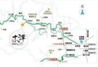 京西十八潭路線圖