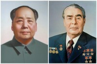 勃列日涅夫與毛澤東