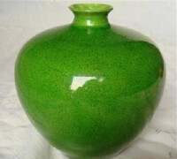 綠釉瓷器