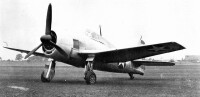 XF6F-1，注意其巨大的螺旋槳導流罩