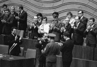 1970年出席蘇聯共青團代表大會的布瓊尼