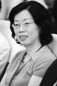舒婷出席2008年度中國十佳詩人頒獎典禮