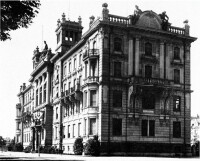 1905 年左右設於蘇黎世的蘇黎世總部，當時稱為蘇黎世一般意外和責任保險公司
