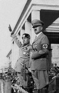 希特勒與墨索里尼