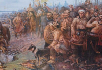 雅克薩之戰油畫