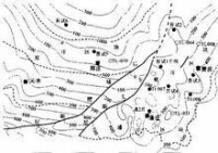 沁水盆地地質構造圖