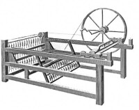 工業革命時期的紡紗機