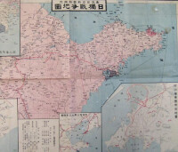 日本印製膠州灣明細地圖