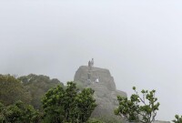 銀瓶山頂端