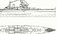 獅級戰列艦線圖