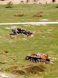 奇伏坦主戰坦克殘骸