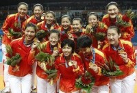2010中國女排獲得亞運會四連冠