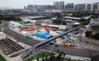 深圳灣口岸是粵港之間最打的跨界基礎項目之一