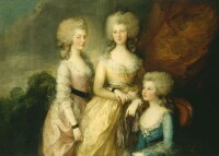 喬治三世最大的三個女兒。