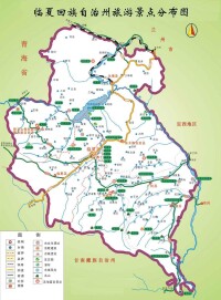 臨夏州地圖