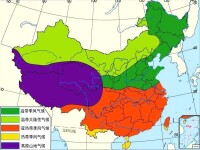 中國氣候分佈