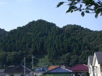 東京都八王子市凈福寺城跡遠景