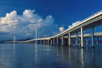 深圳灣大橋海景