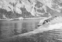 被擊沉的德國驅逐艦