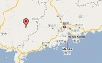 自良鎮在廣西壯族自治區位置