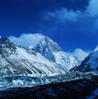 喬戈里峰海拔8611 米，世界第二高峰。
