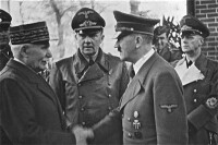 1940年10月24日貝當元帥與希特勒進行了會面