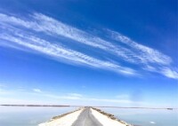 中國青海省察爾汗鹽湖