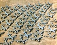 飛機“墓地”可以看出美國空軍的財力雄厚