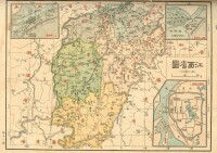 民國時期的江西地圖