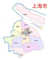 上海市中心擴大圖