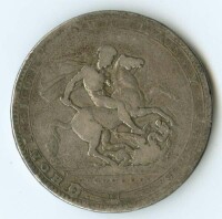 英國1820年喬治三世馬劍克朗銀幣