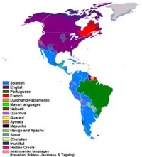 南北美洲語言分佈