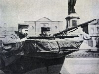 德國士兵等待比利時攻擊(列日,1914)