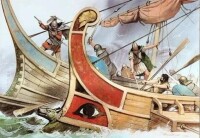 羅馬人的艦隊有不少是之前對付高盧人時建造的