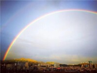 雲南昆明市安寧市雙彩虹