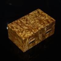 黃金樟癭木盒