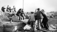 侯馬晉國遺址發掘現場（1963年冬拍攝）