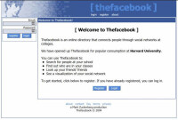 2004年facebook登陸界面