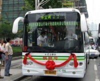上海11路超級電容公交車