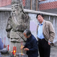 石神橋石神像