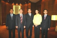 黃永剛（左二）總經理拜訪泰國副總理一行