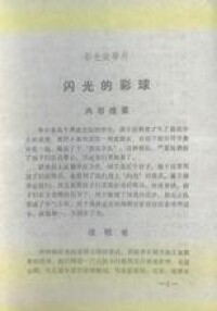 《閃光的綵球》電影說明書