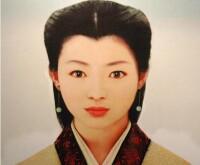 古墳時代女子衣裙復原圖