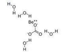 碳酸鈹結構式