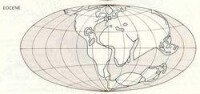 第三紀時期全球的陸地分佈